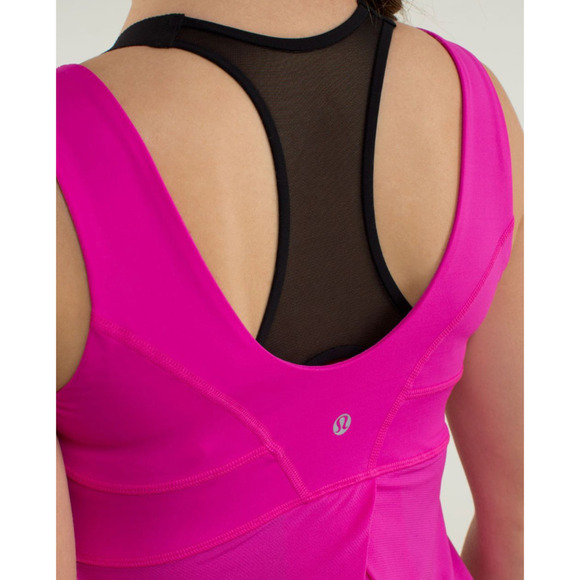 Lululemon Run Mesh Loose Tank Pink 10 NWOT - Picture 5 of 13